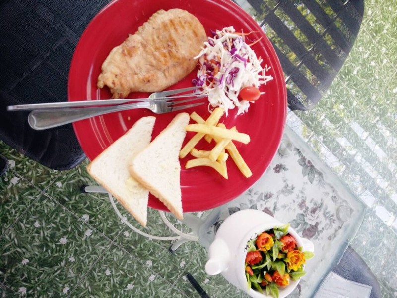 สเต๊กไก่ 49฿