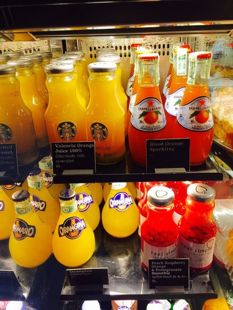 น้ำอื่นๆก็มีน่ะ ส้มวาเลนเซีย85.- @ Starbucks Siam Square One