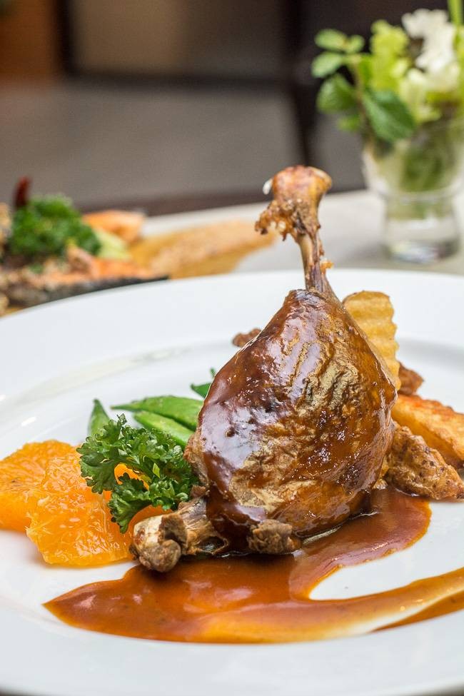 DUCK ORANGE SAUCE (250 บาท) 