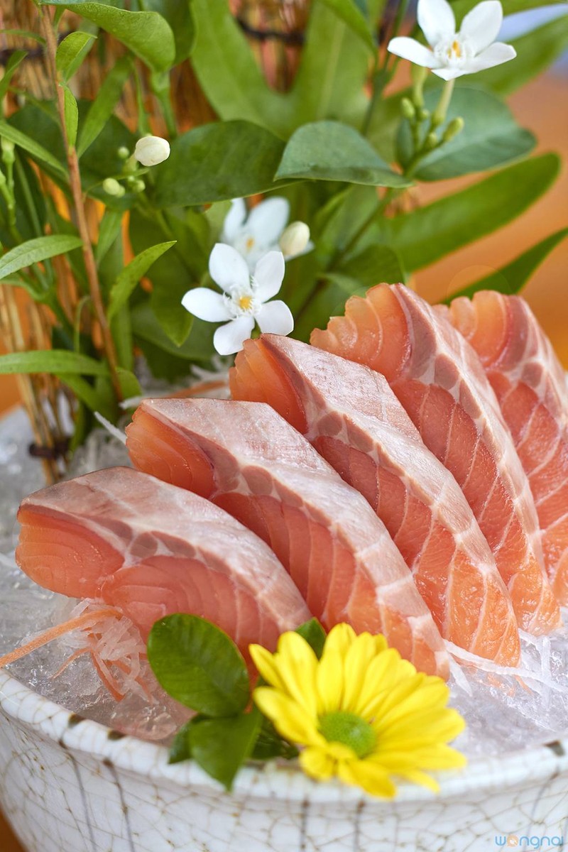 แซลมอนซาชิมิ