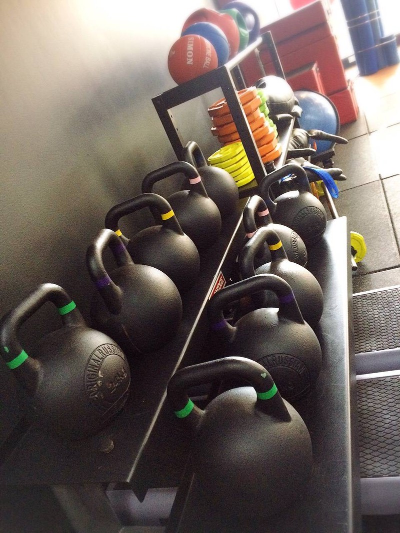 Kettle Bell ก็มี ... อันนี้เริ่มที่ 8 กิโล 