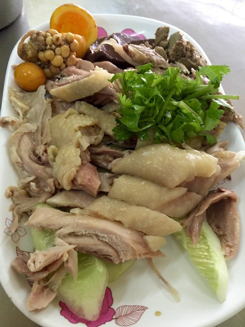 ไก่สับแยกจาน