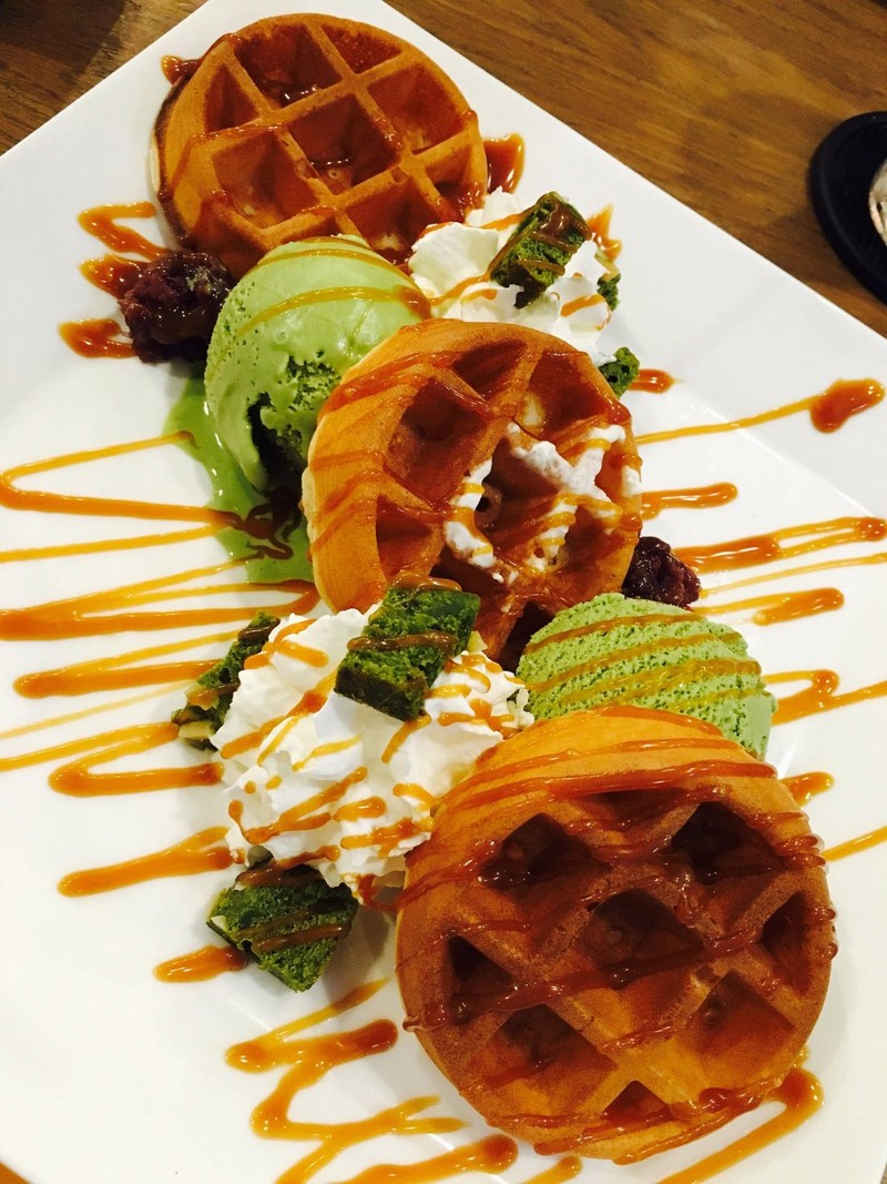 Matcha Waffle 