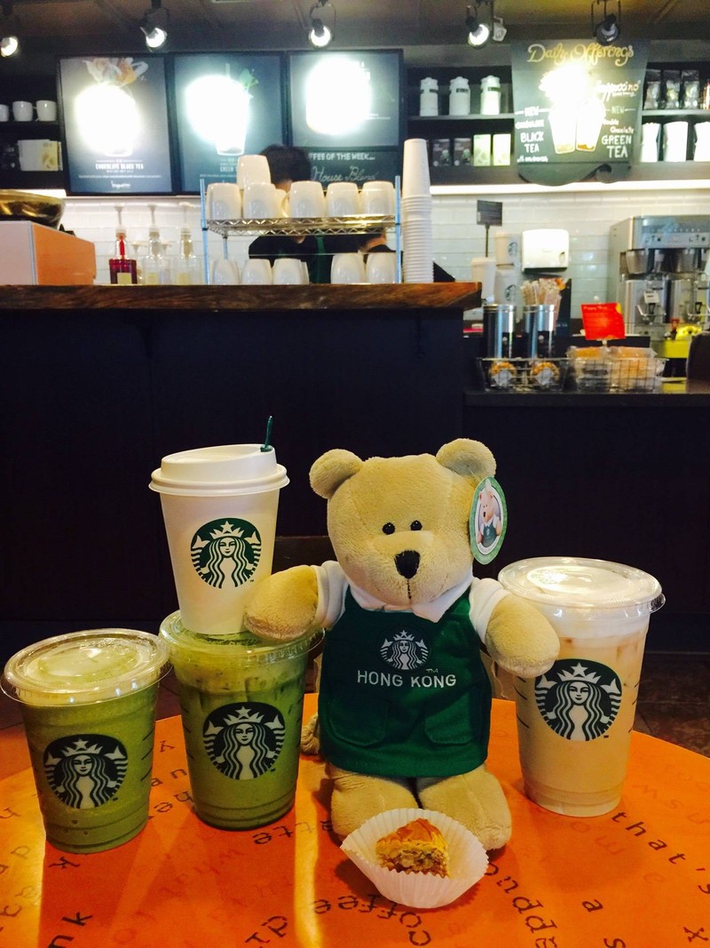 หมีบารีสต้าฮ่องกง ได้เร็วรอแป็บเดียว @ Starbucks Montien
