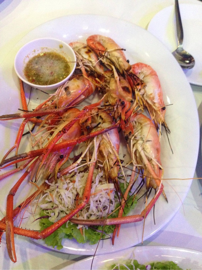 กุ้งแม่น้ำเผา