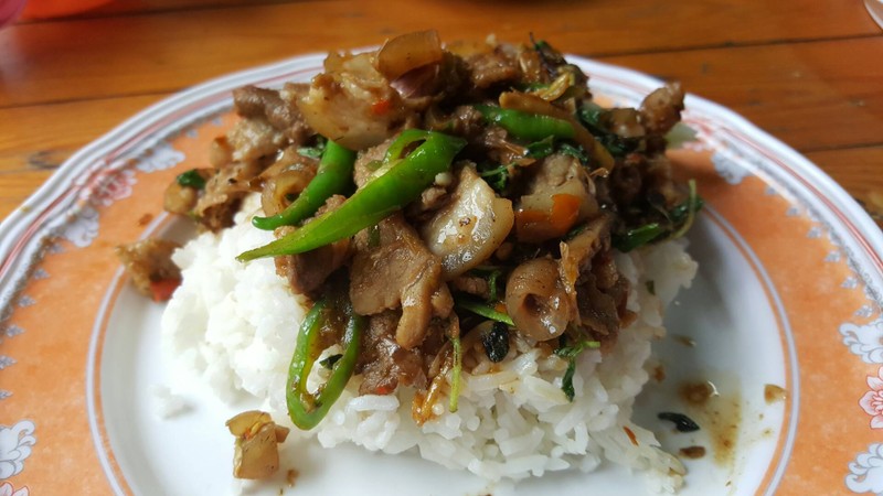 ข้าวกะเพราหมูป่า