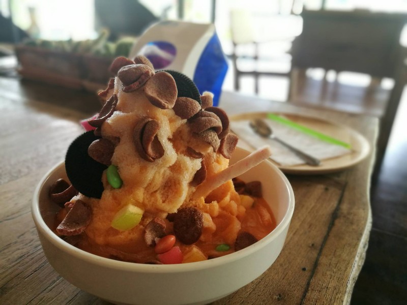 ชานมภูเขาไฟ