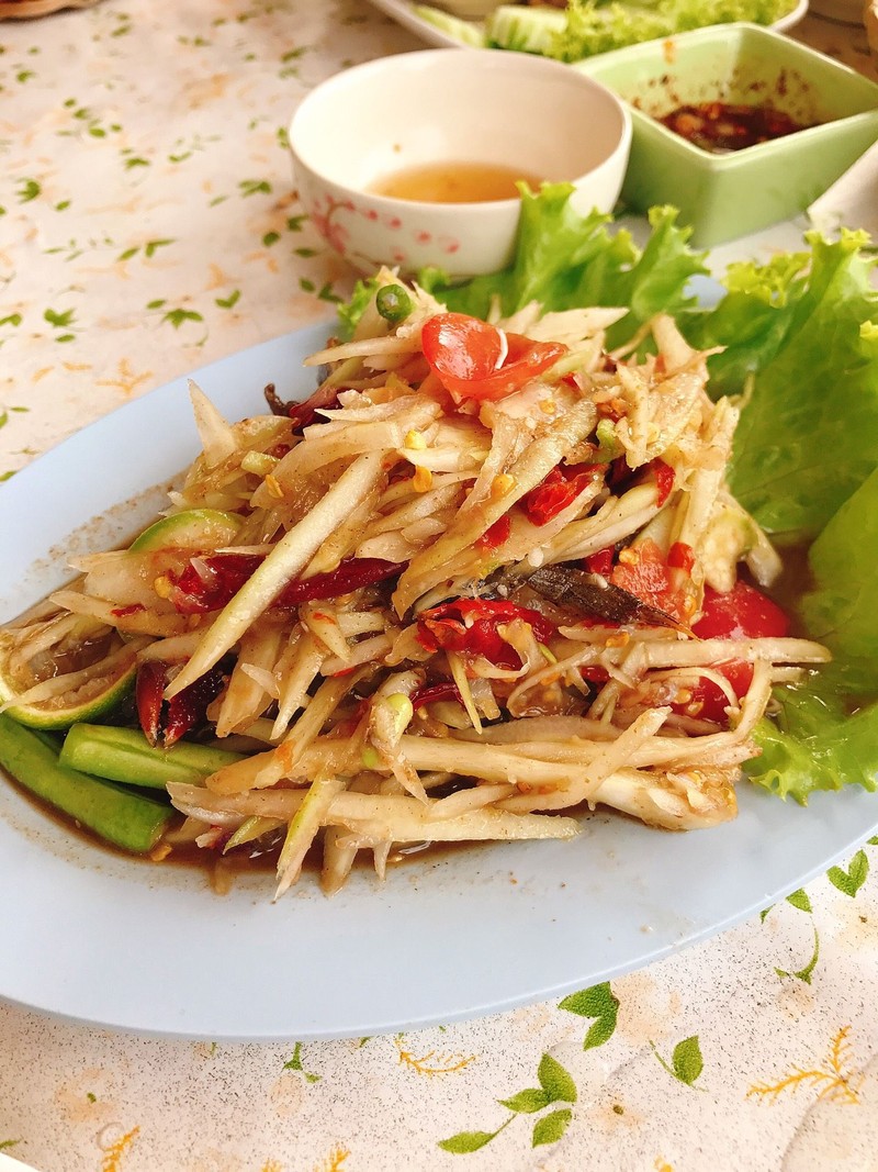 ส้มตำปูปลาร้า 