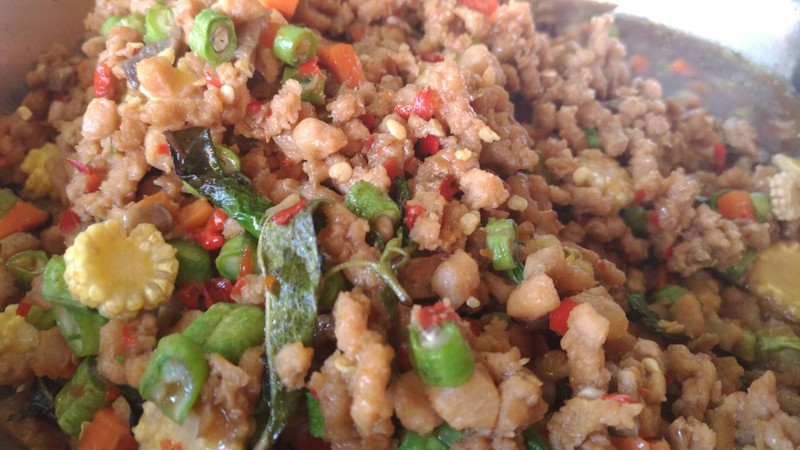 กระเพาเจ ต้องจัด