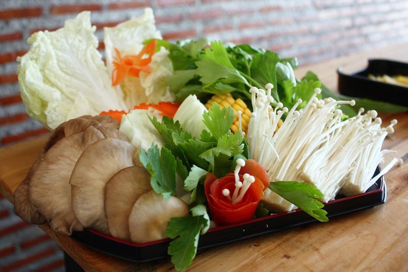 เซ็ตผักมาสวยงามสุดๆ