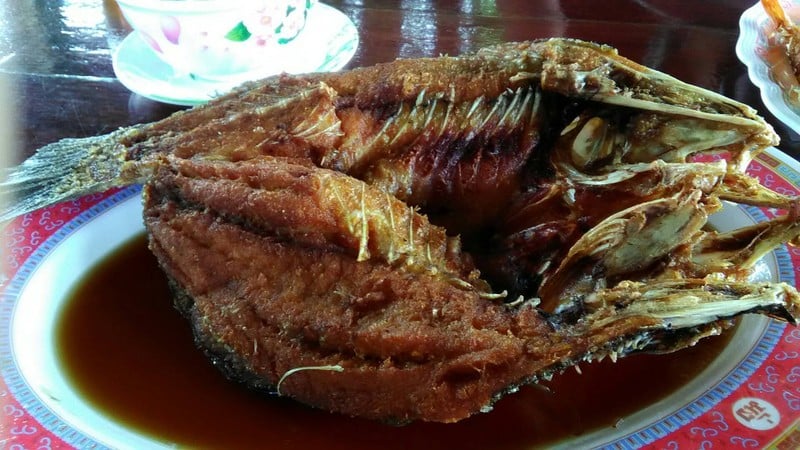 ปลาทอดกรอบมาก