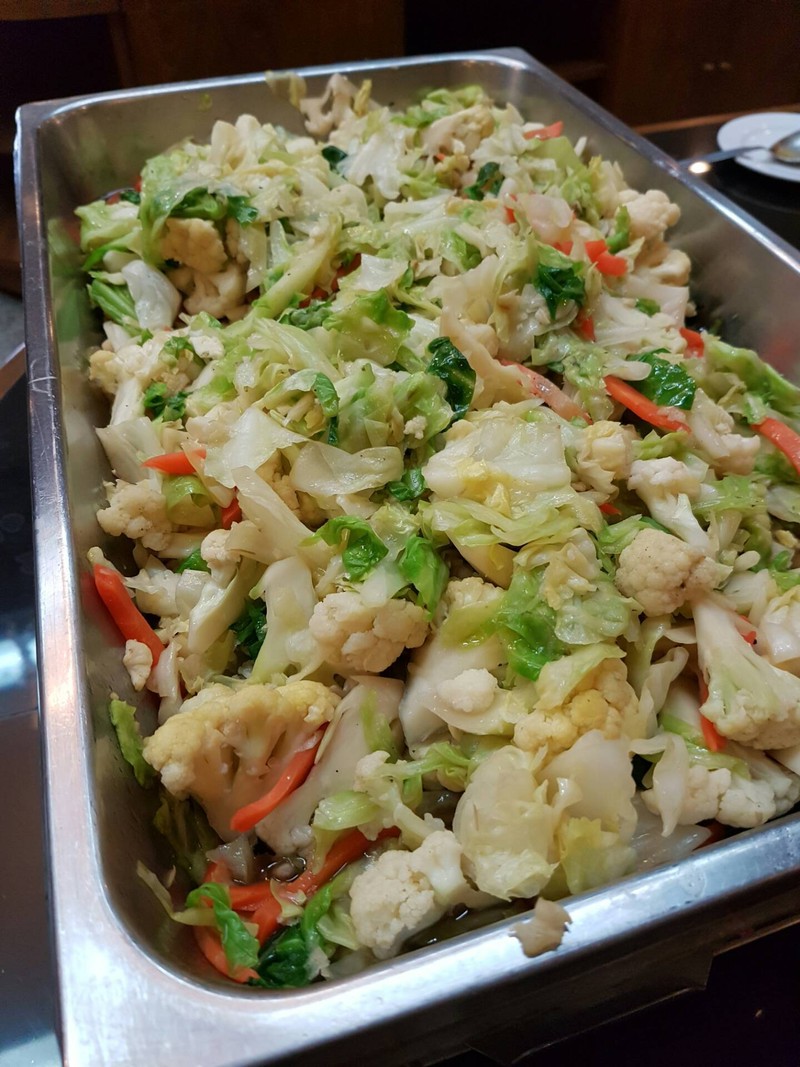 ผัดผักกุ้ง