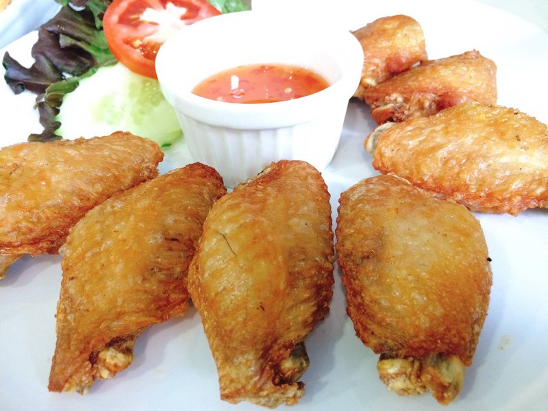 ปีกไก่ทอด