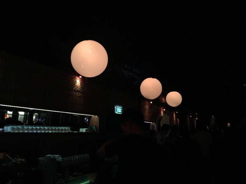 Bar area ภายในร้าน