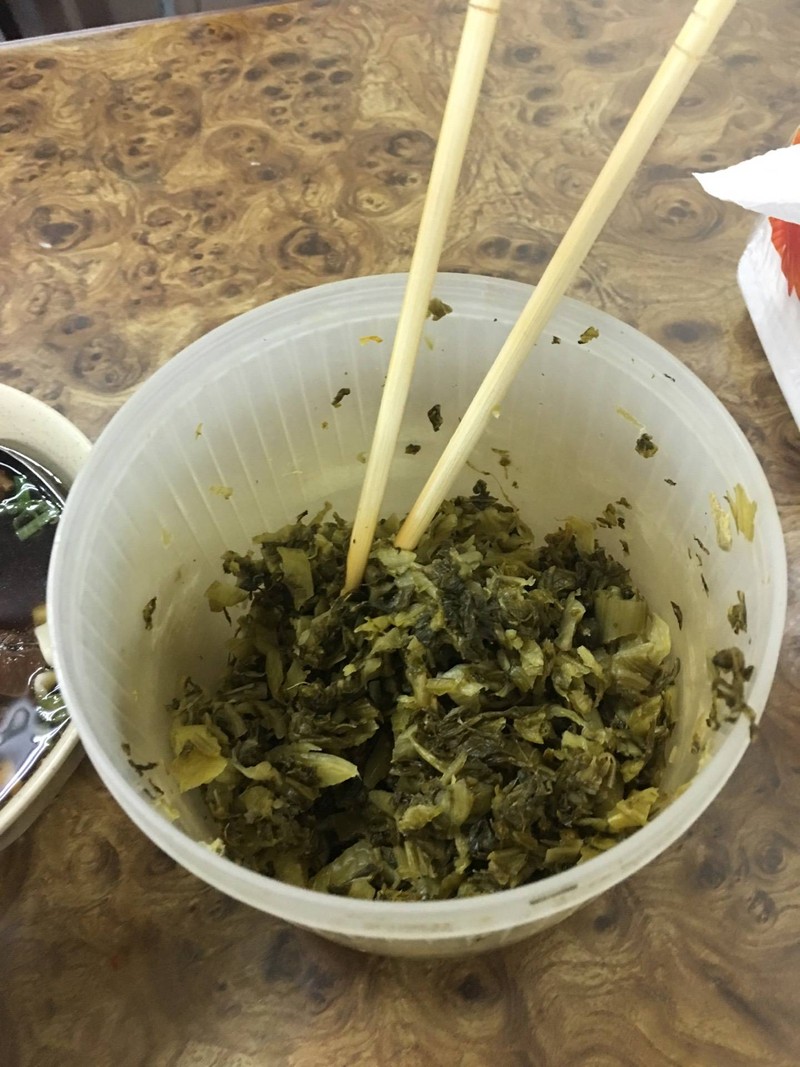 ผักกาดดองหั่นฝอย