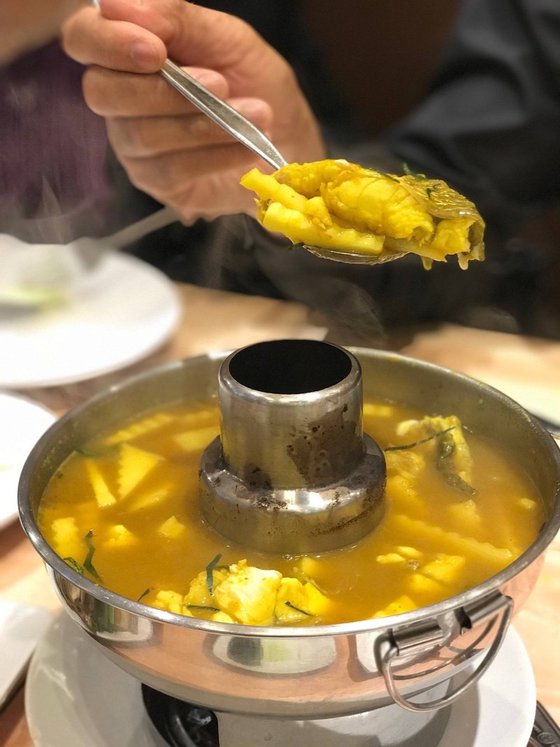 แกงเหลืองปลากะพง