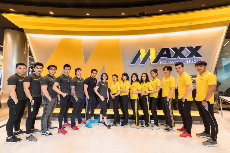Maxx Professional Fitness ยินดีต้อนรับทุกท่านค่ะ 