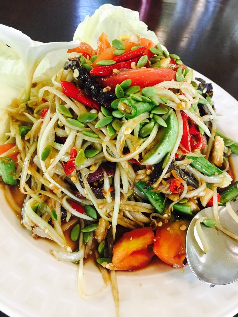 ส้มตำปูปลาร้า