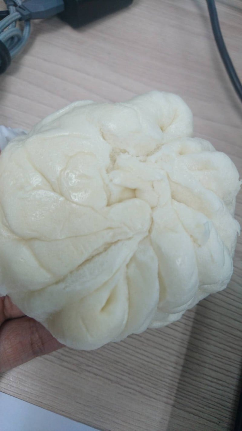 ซื้อเมื่อวานกินไม่หมด  นึ่งกินต่อเช้านี้