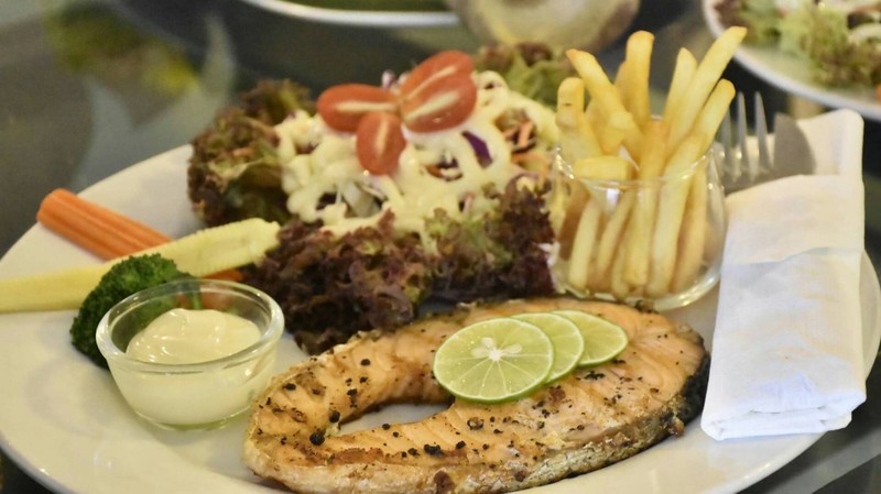 สเต็กปลาแชลมอน