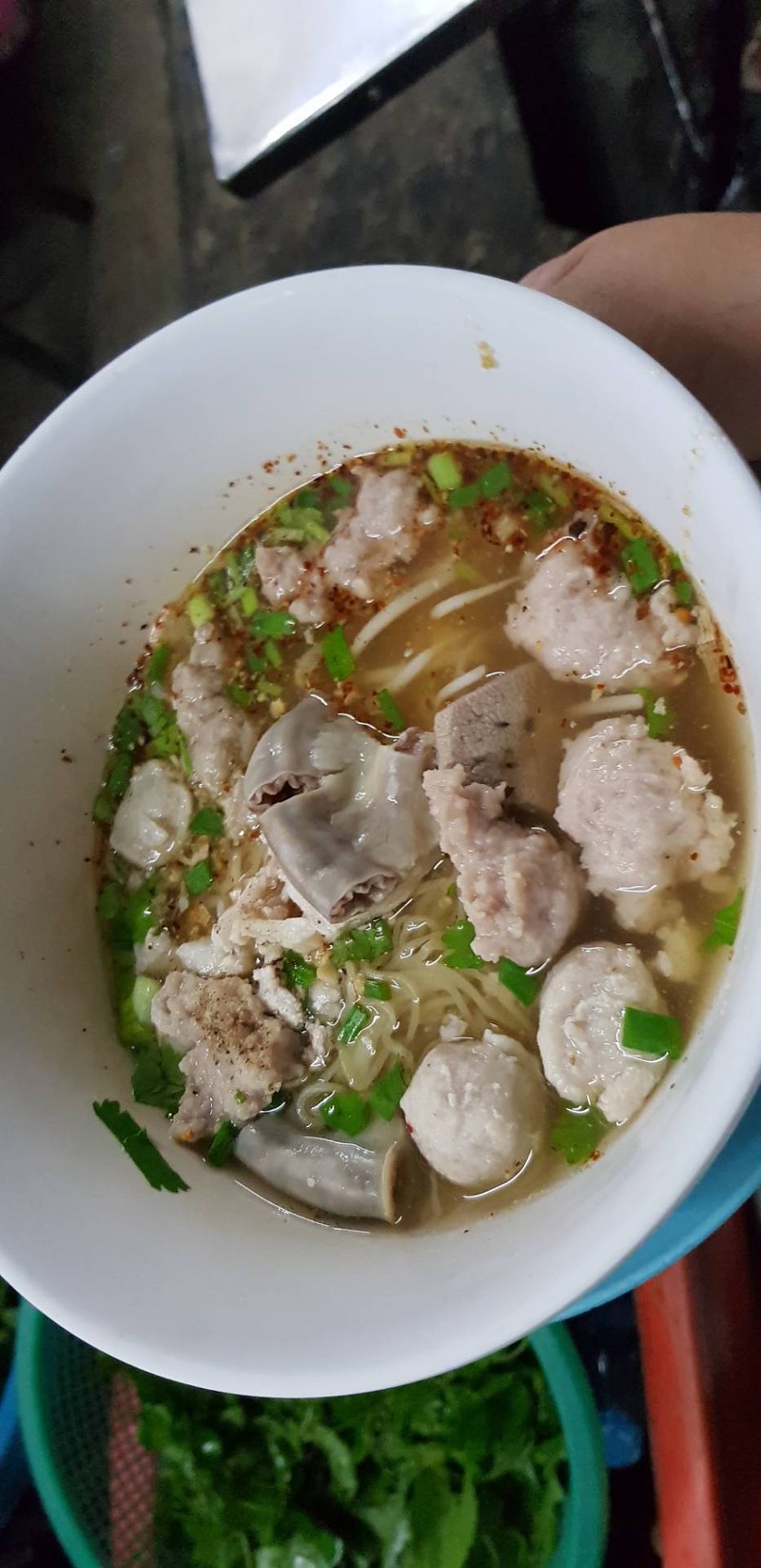 บะหมี่ต้มยำทุกอย่าง 