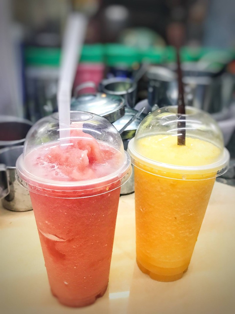 แตงโมปั่น&ส้มปั่น