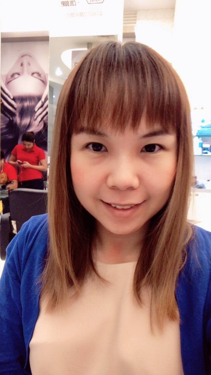 ขอบคุณพี่หนูนาค่ะที่แก้ทรงหน้าม้าให้ค่ะ 