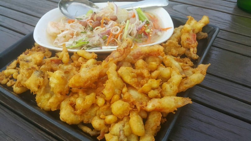 ยำส้มโอปูนิ่ม