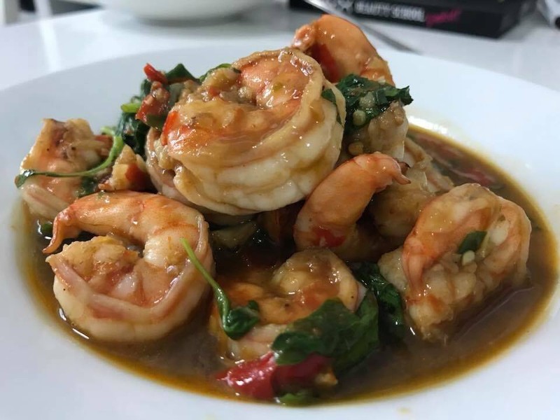 กระเพรากุ้ง