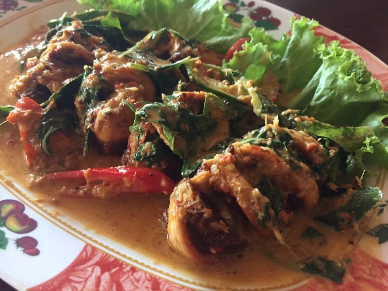 ขอให้เค้าเอา 2 เมนู มาบวกกัน เค้าก็ใจดีทำให้