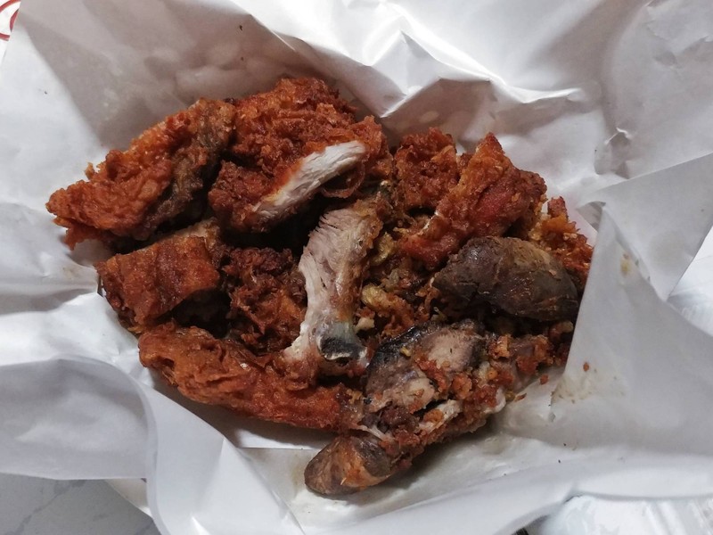 ทอดได้แป้งกรอบ มีรสชาติกำลังดี 