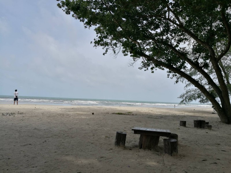 ชายหาดส่วนตัวของรีสอร์ท