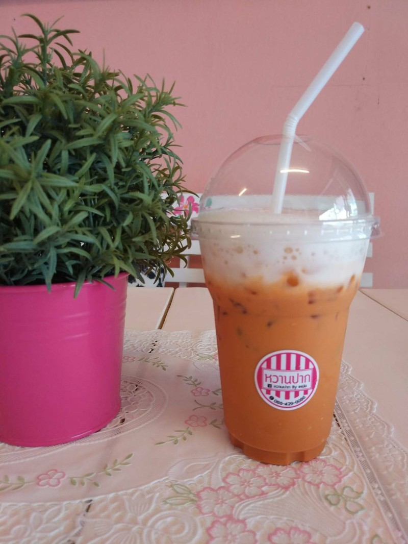 ชาเย็น​นมสด​