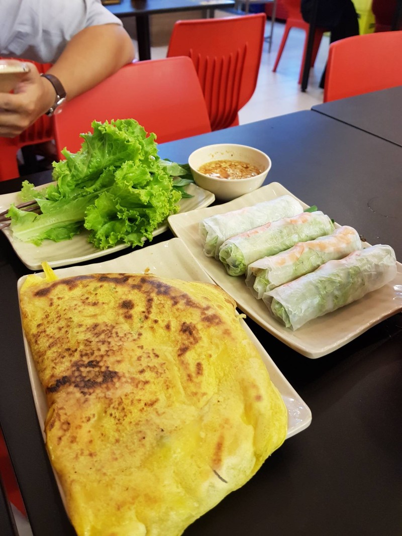 spring roll & vietnam crape 