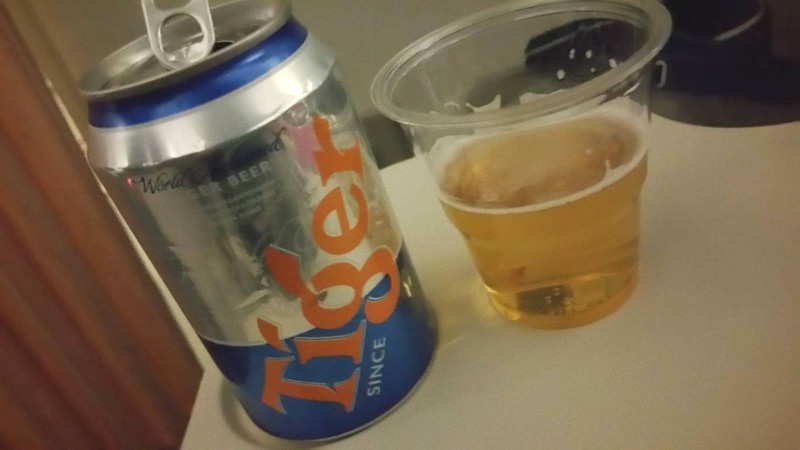 We bought the beer back and enjoyed in our room.  