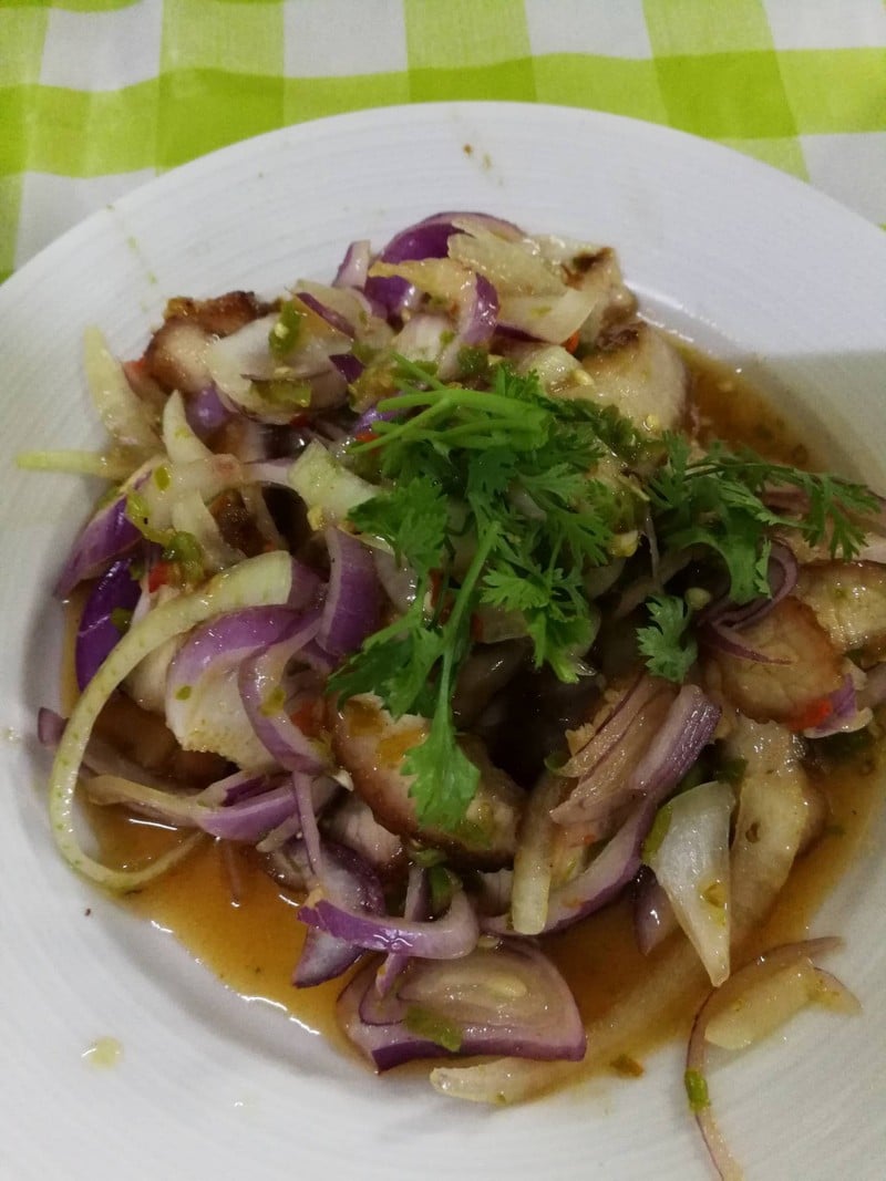 ยำหมูย่าง