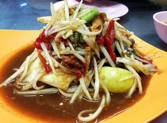 ส้มตำปูปลาร้า