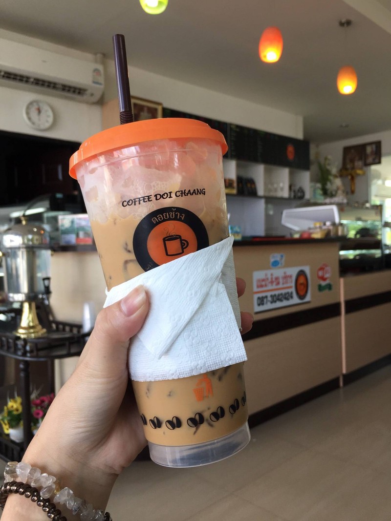 เอสเปรสโซ่เย็น ได้ไม่เต็มแก้วอ่า