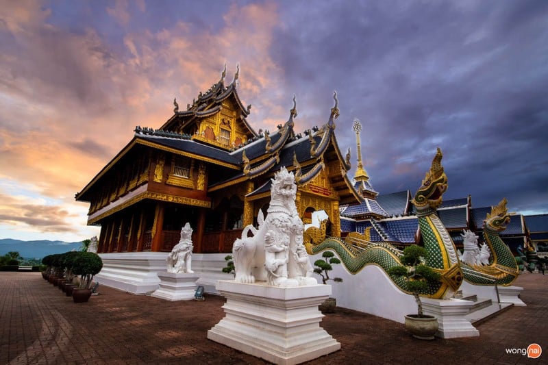 ที่ เที่ยวเชียงใหม่ วัดบ้านเด่น แม่แตง เชียงใหม่