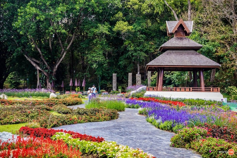 พระตำหนักภูพิงคราชนิเวศน์ ที่เที่ยวเชียงใหม่ จะเลิศมากถ้าไปตอนมี เทศกาลสวนดอกไม้