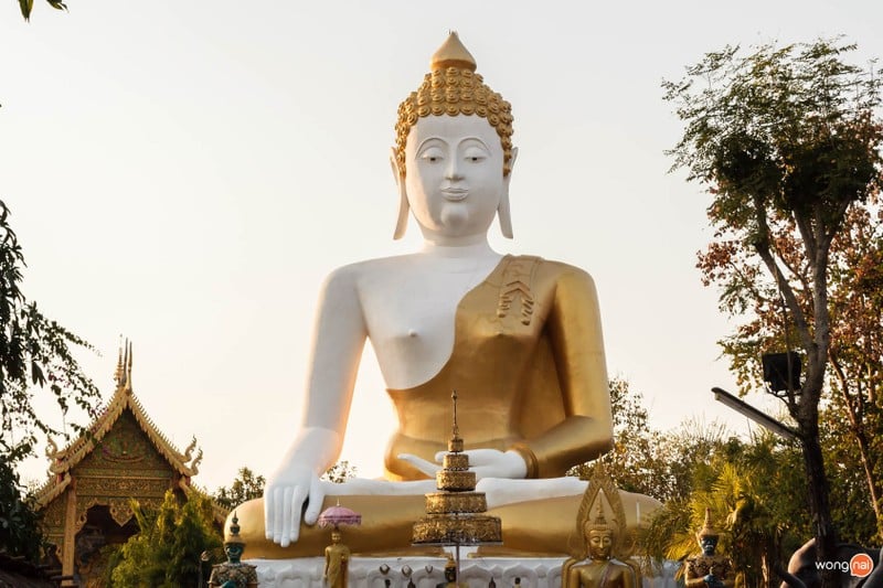 วัดพระธาตุดอยคำ อำเภอเมืองเชียงใหม่ เที่ยวเชียงใหม่ ใกล้ตัวเอง อายุเก่าแก่นับพันปี