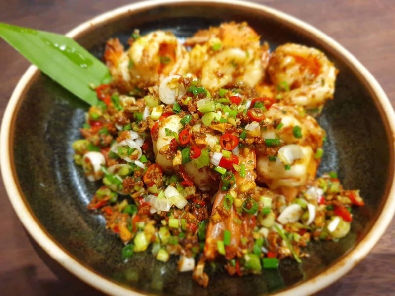 กุ้งขนาดกำลังดี รสชาติเยี่ยม