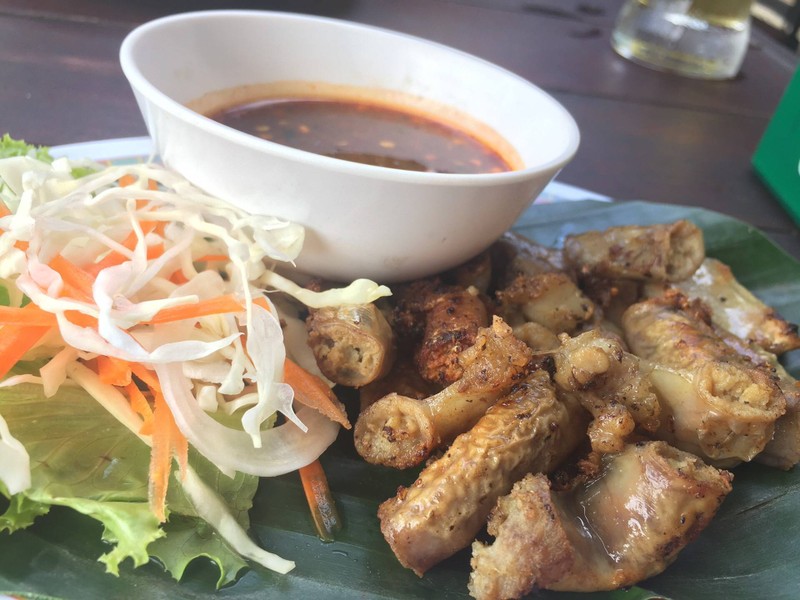 ไส้อ่อนย่าง 90 บาท