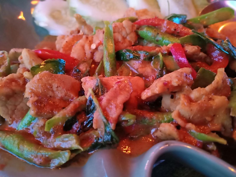 เครื่องแกงผัดด้วยกะทิเข้มข้น