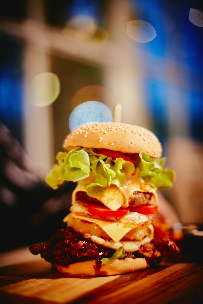 เบอร์เกอร์คงามสูง 15 cm