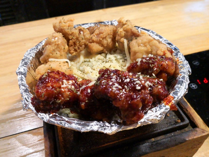 ชิกเก้นฟองดูว์ผัดซอส (269 บาท) - Small Size