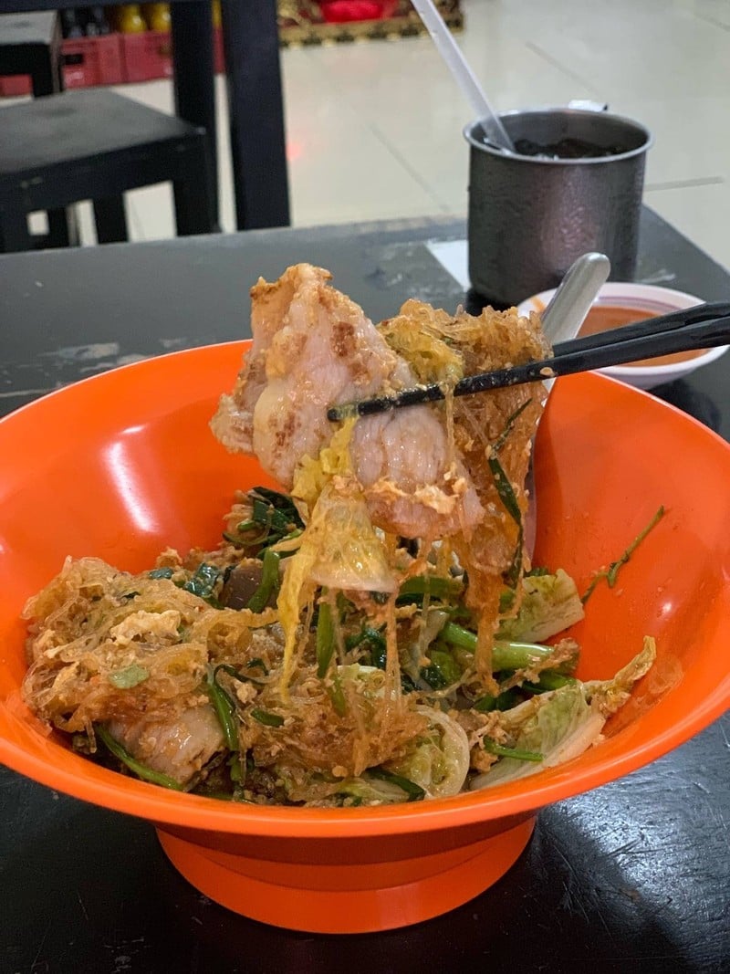 สุกี้แห้ง หมู 55 บาท