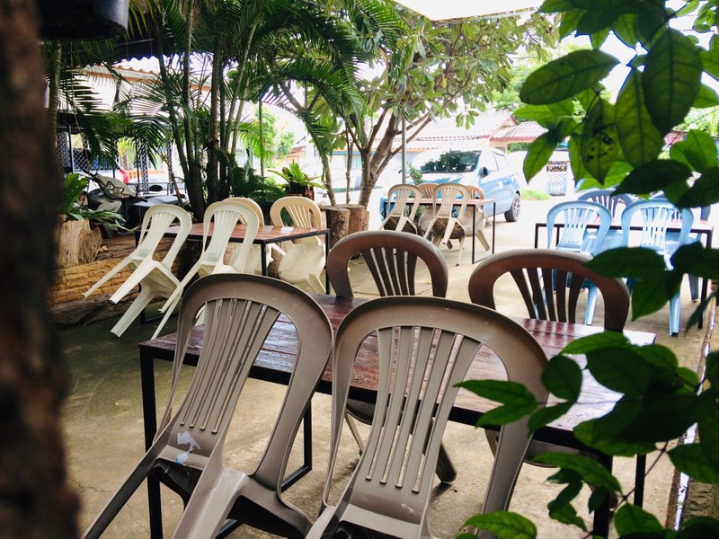 โซน out door. ก็มีร่มรื่นดีครับ