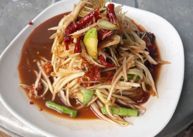 ส้มตำปูปลาร้า