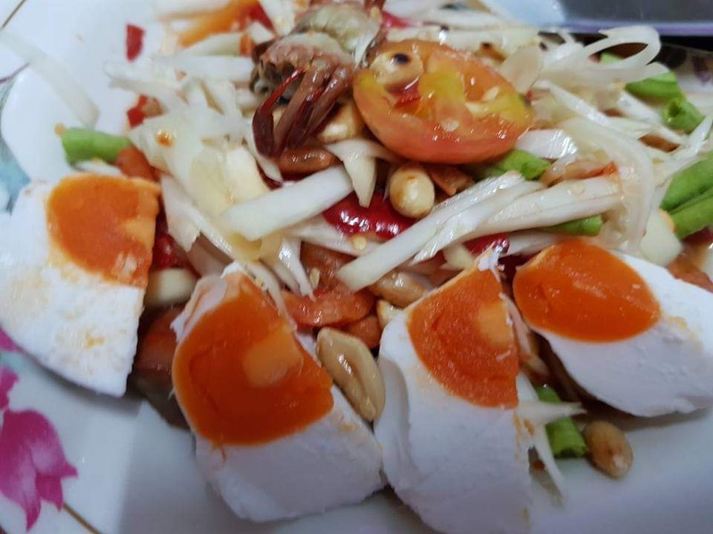 ส้มตำอร่อยไม่แพง ปลาร้าหอม